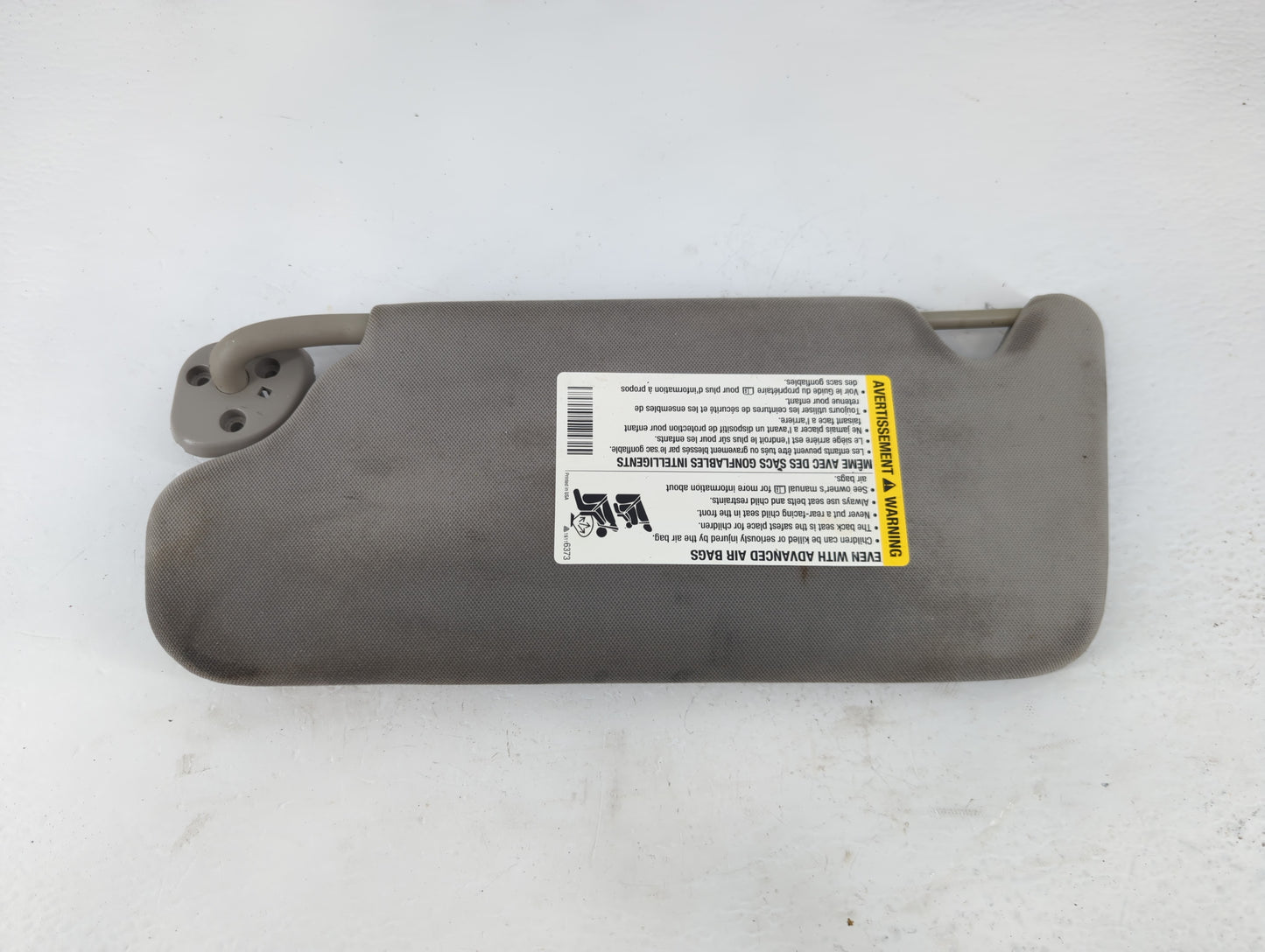 2006-2016 Chevrolet Impala Sun Visor Shade Replacement Passenger Right Mirror Fits OEM Used Auto Parts - Oemusedautoparts1.c