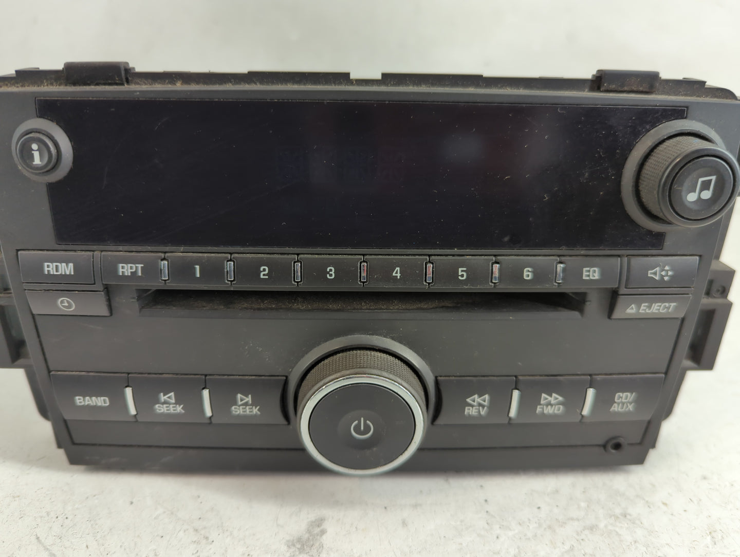 2009-2016 Chevrolet Impala Radio AM FM Cd Player Receiver Replacement Fits Fits 2009 2010 2011 2012 2013 2014 2015 2016 OEM 