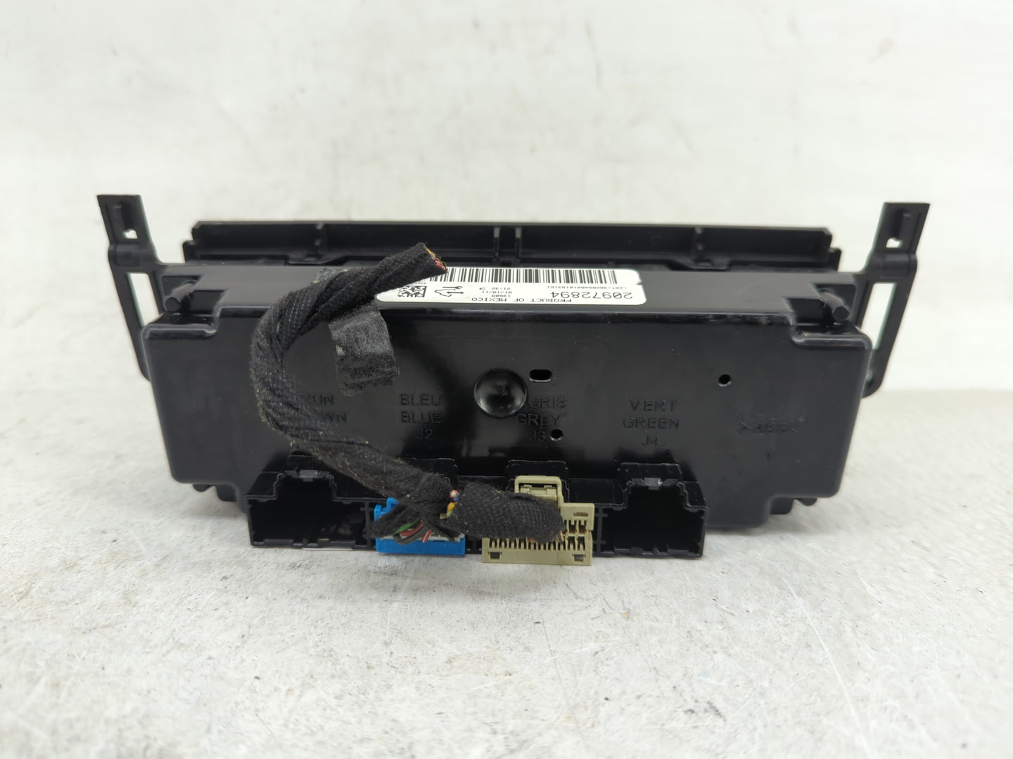 2006-2011 Chevrolet Impala Climate Control Module Temperature AC/Heater Replacement P/N:20972894 Fits OEM Used Auto Parts - 