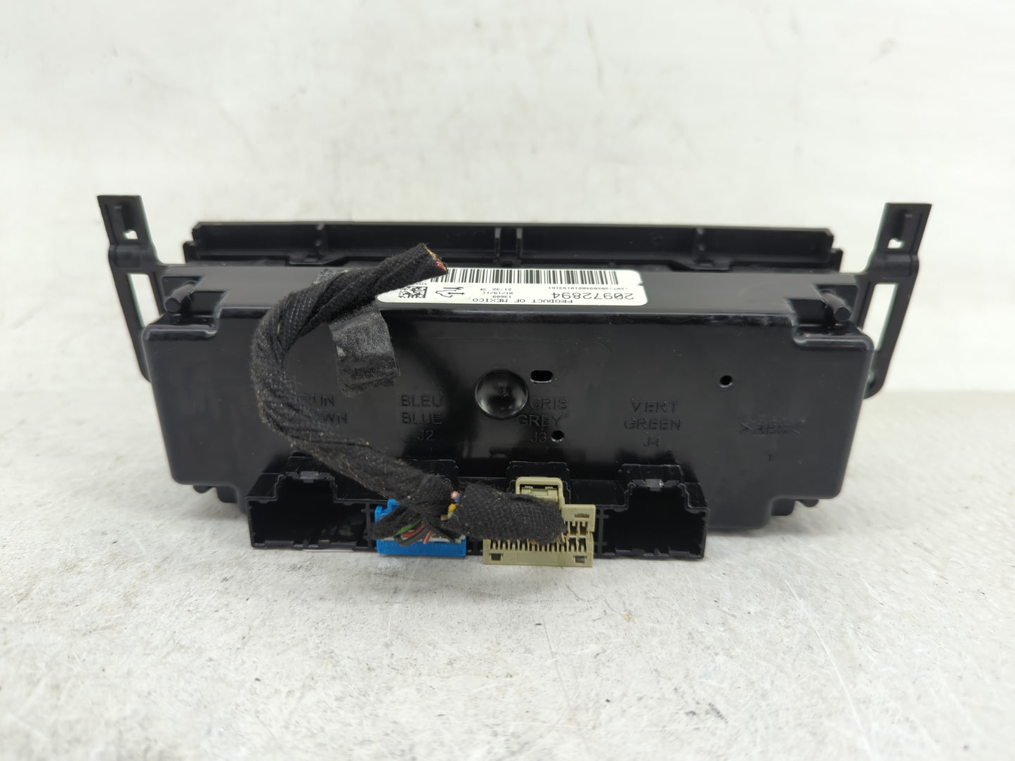 2006-2011 Chevrolet Impala Climate Control Module Temperature AC/Heater Replacement P/N:20972894 Fits OEM Used Auto Parts - 