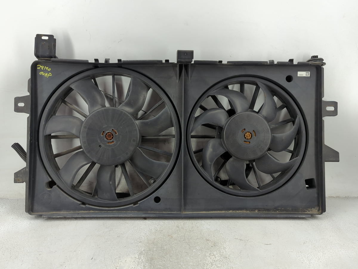 2011 Chevrolet Impala Electric Radiator Cooling Fan Motor Assembly Fits OEM Used Auto Parts - Oemusedautoparts1.com