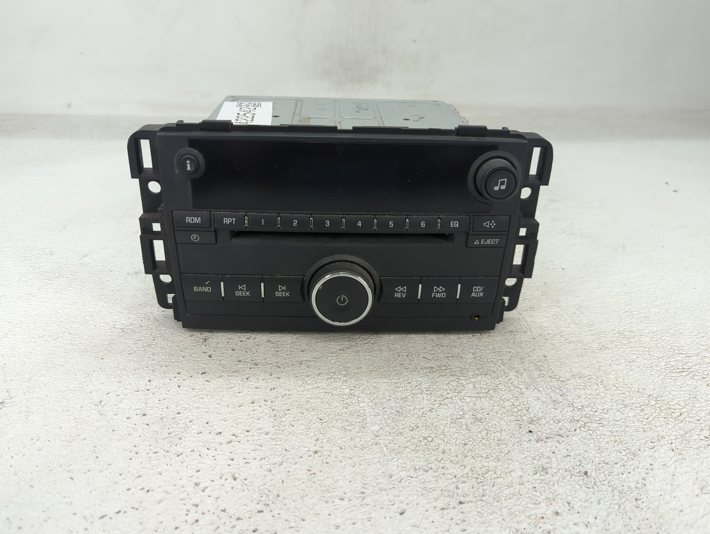 2009-2016 Chevrolet Impala Radio AM FM Cd Player Receiver Replacement P/N:20756283 Fits OEM Used Auto Parts - Oemusedautopar