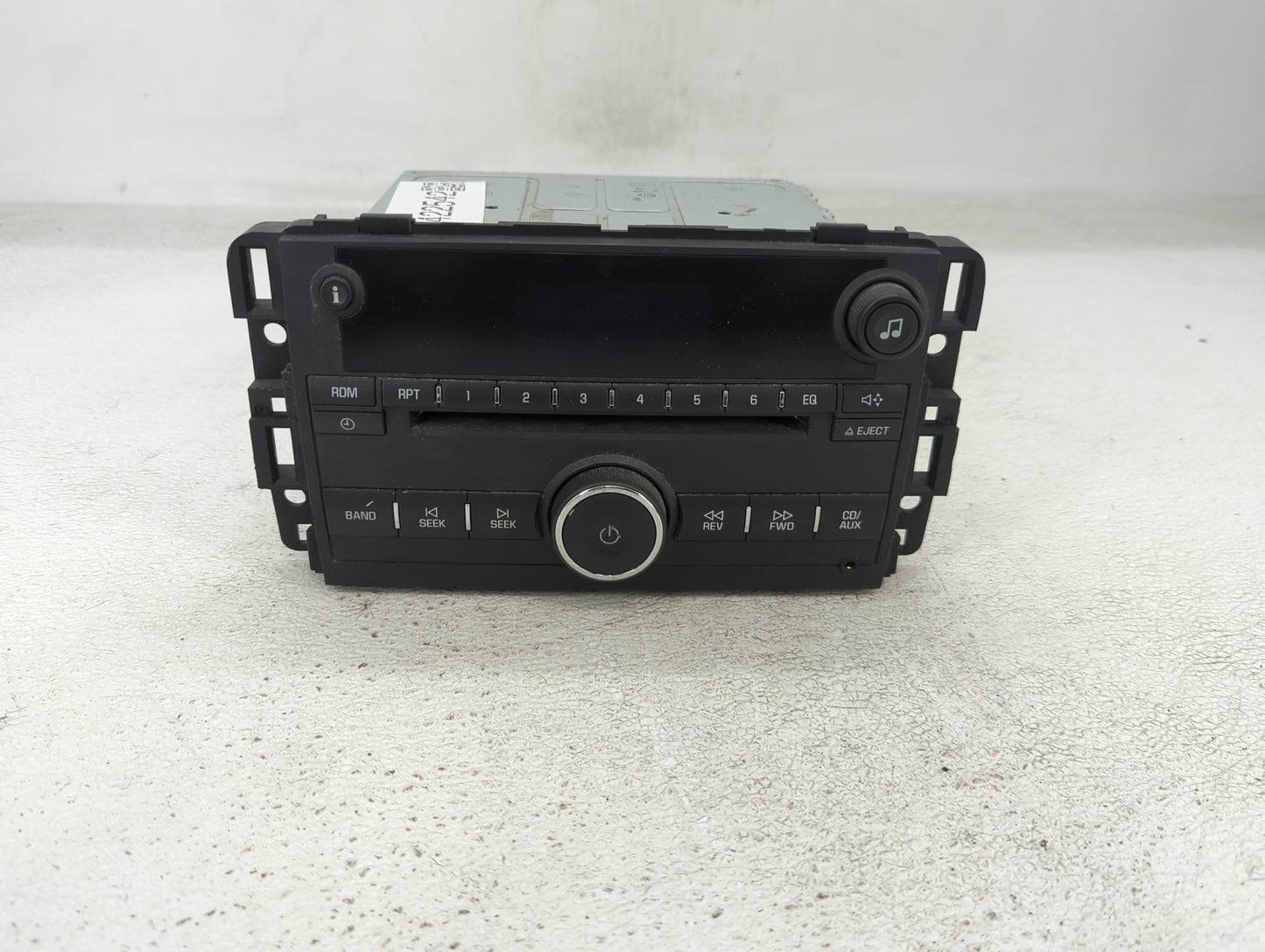2009-2016 Chevrolet Impala Radio AM FM Cd Player Receiver Replacement P/N:20756283 Fits OEM Used Auto Parts - Oemusedautopar