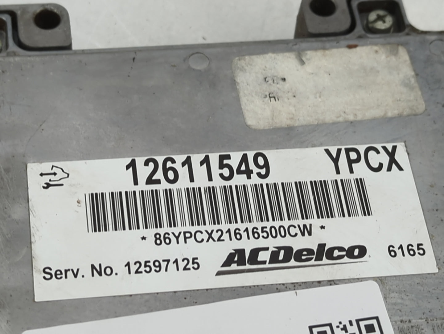 2010-2011 Chevrolet Impala PCM Engine Control Computer ECU ECM PCU OEM P/N:12611549 12597125 Fits OEM Used Auto Parts - Oemu