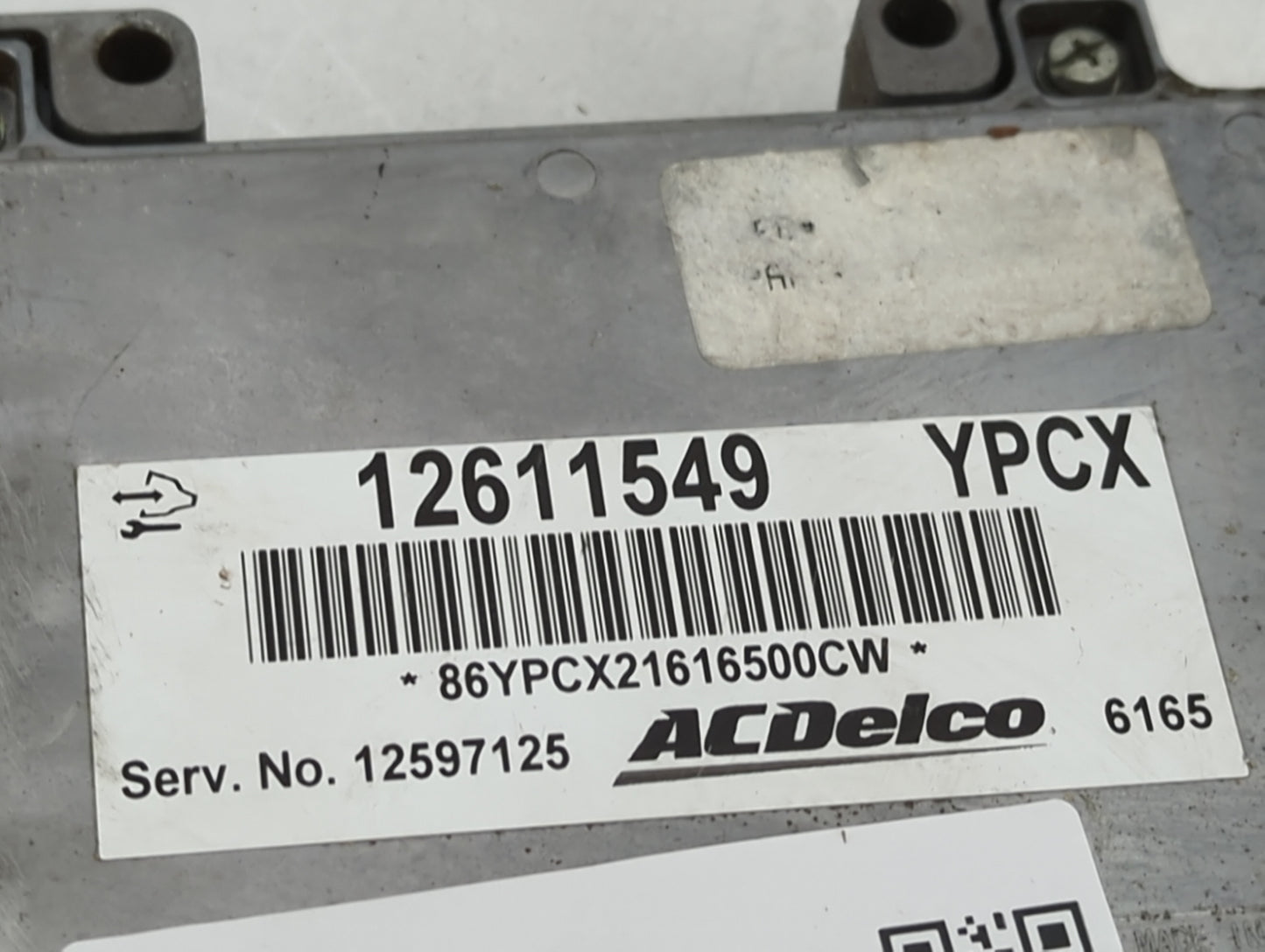2010-2011 Chevrolet Impala PCM Engine Control Computer ECU ECM PCU OEM P/N:12611549 12597125 Fits OEM Used Auto Parts - Oemu