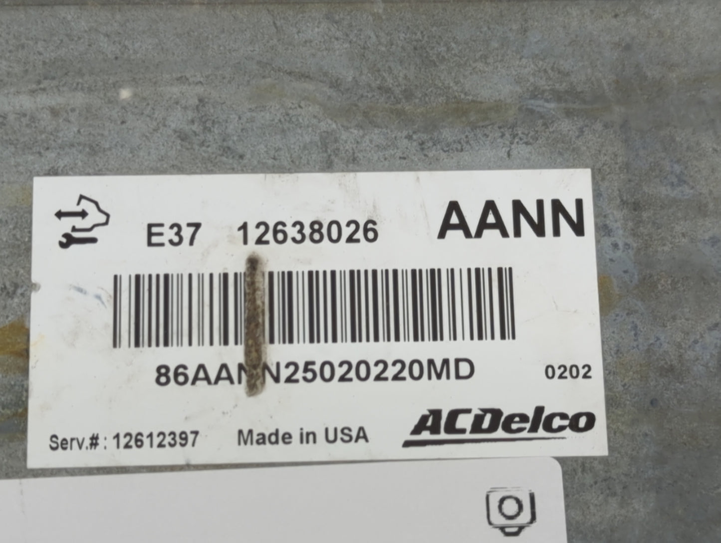 2010-2011 Chevrolet Impala PCM Engine Control Computer ECU ECM PCU OEM P/N:12638026 12612397 Fits OEM Used Auto Parts - Oemu