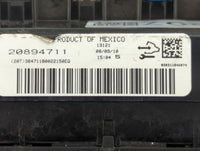 2011 Chevrolet Impala Climate Control Module Temperature AC/Heater Replacement P/N:20894711 Fits OEM Used Auto Parts - Oemus