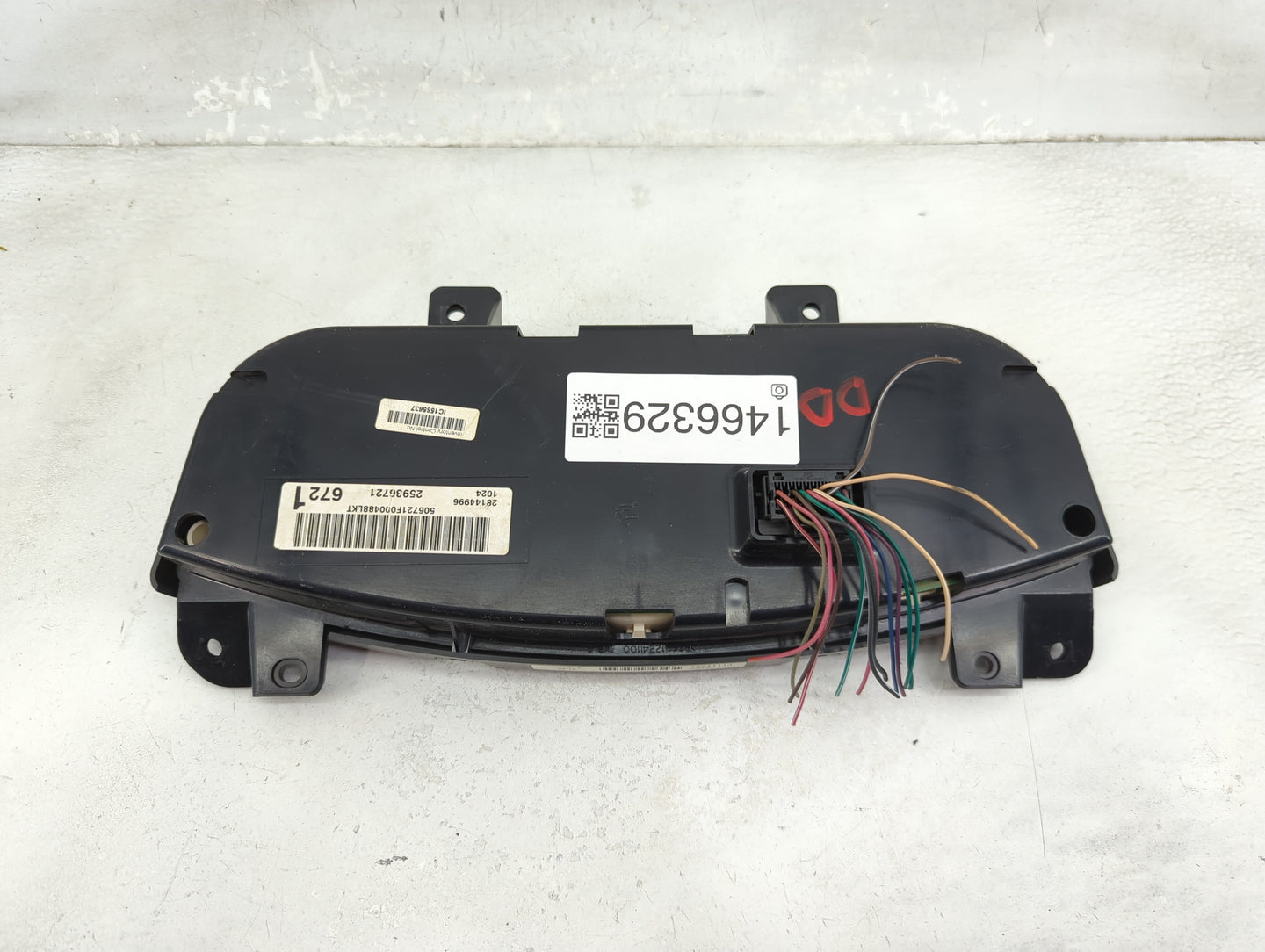 2009-2011 Chevrolet Impala Instrument Cluster Speedometer Gauges P/N:506721F000488LKT 28144996 Miles: Fits Fits 2009 2010 20
