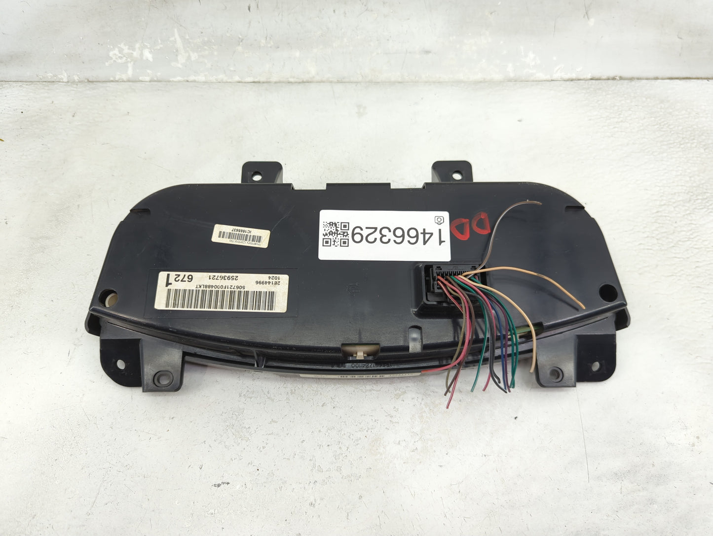 2009-2011 Chevrolet Impala Instrument Cluster Speedometer Gauges P/N:506721F000488LKT 28144996 Miles: Fits Fits 2009 2010 20