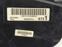 2009-2011 Chevrolet Impala Instrument Cluster Speedometer Gauges P/N:506721F000488LKT 28144996 Miles: Fits Fits 2009 2010 20