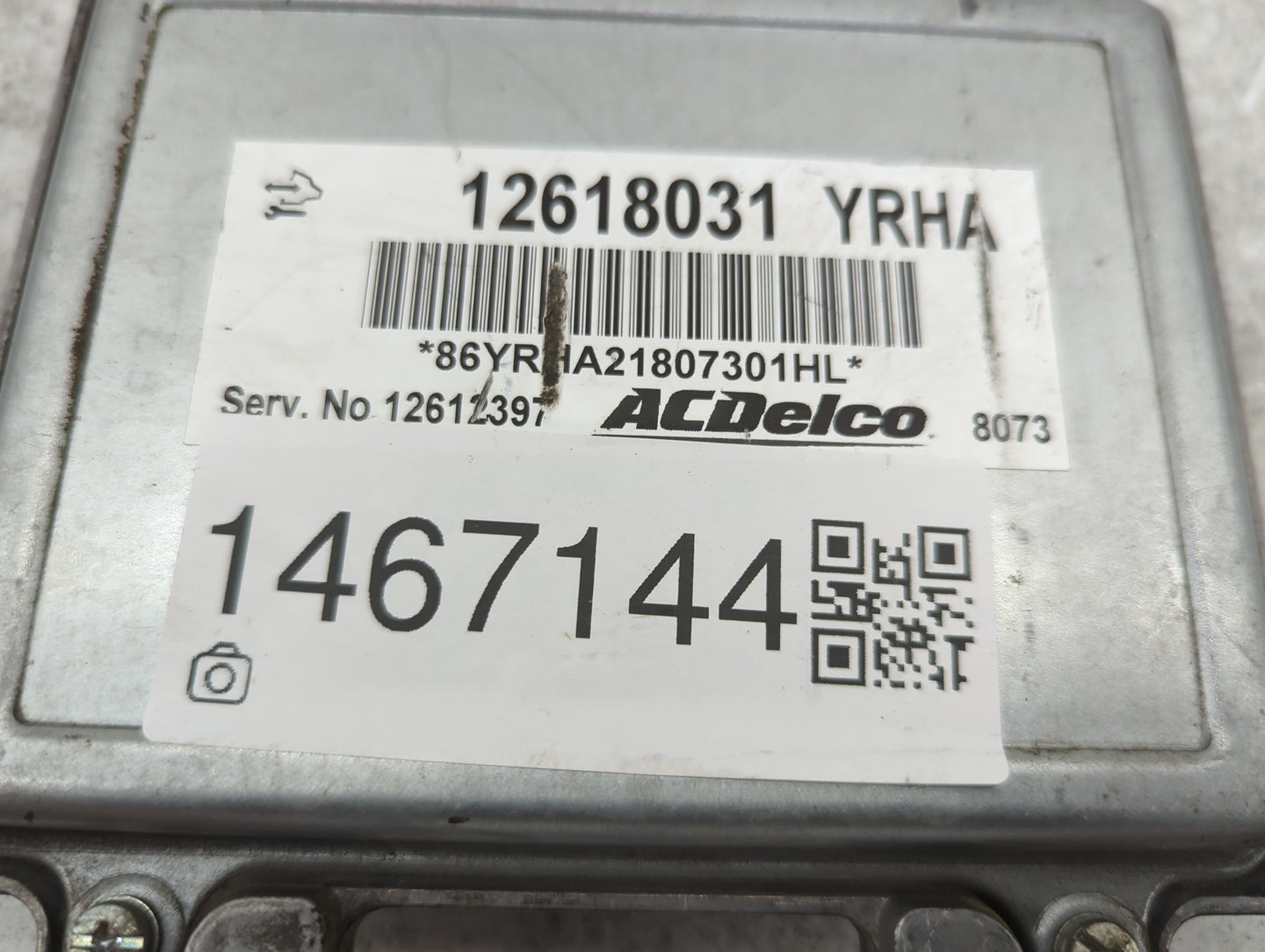 2010-2011 Chevrolet Impala PCM Engine Control Computer ECU ECM PCU OEM P/N:12618031 12612397 Fits OEM Used Auto Parts - Oemu