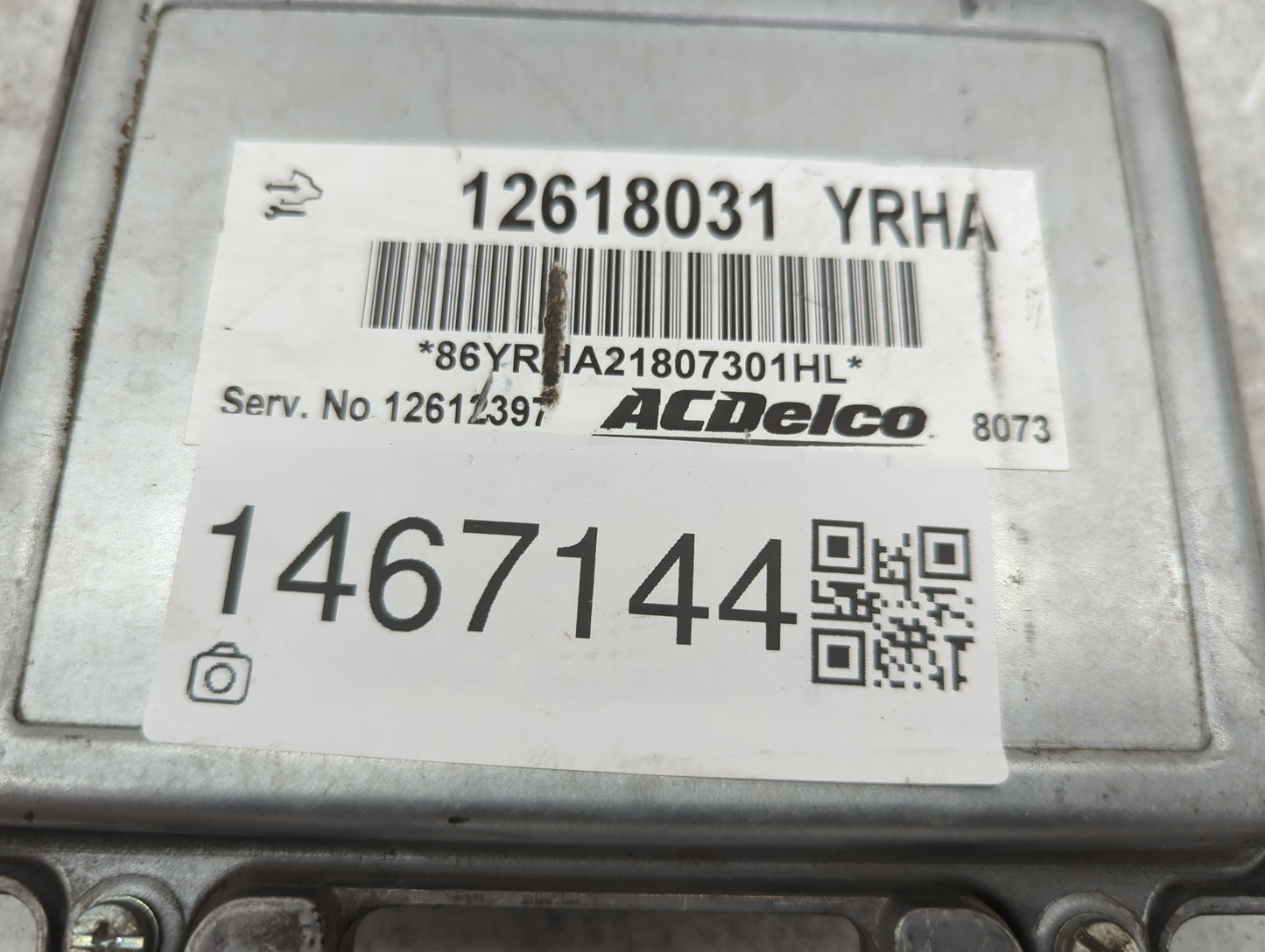 2010-2011 Chevrolet Impala PCM Engine Control Computer ECU ECM PCU OEM P/N:12618031 12612397 Fits OEM Used Auto Parts - Oemu