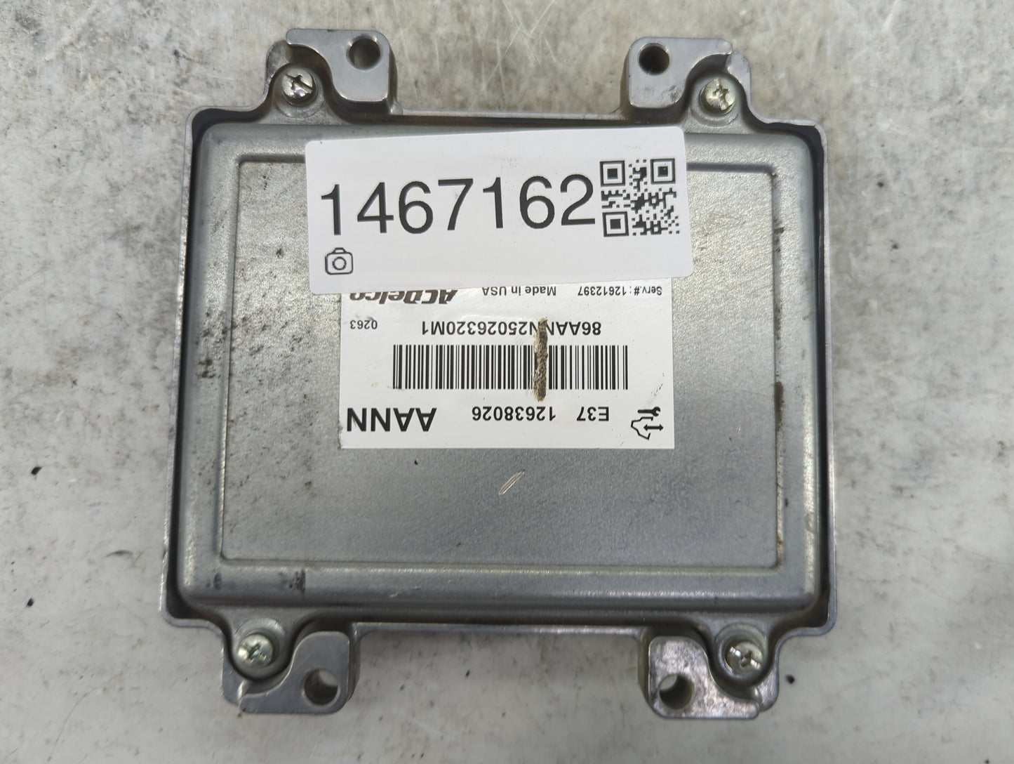 2010-2011 Chevrolet Impala PCM Engine Control Computer ECU ECM PCU OEM P/N:12638026 12612397 Fits OEM Used Auto Parts - Oemu