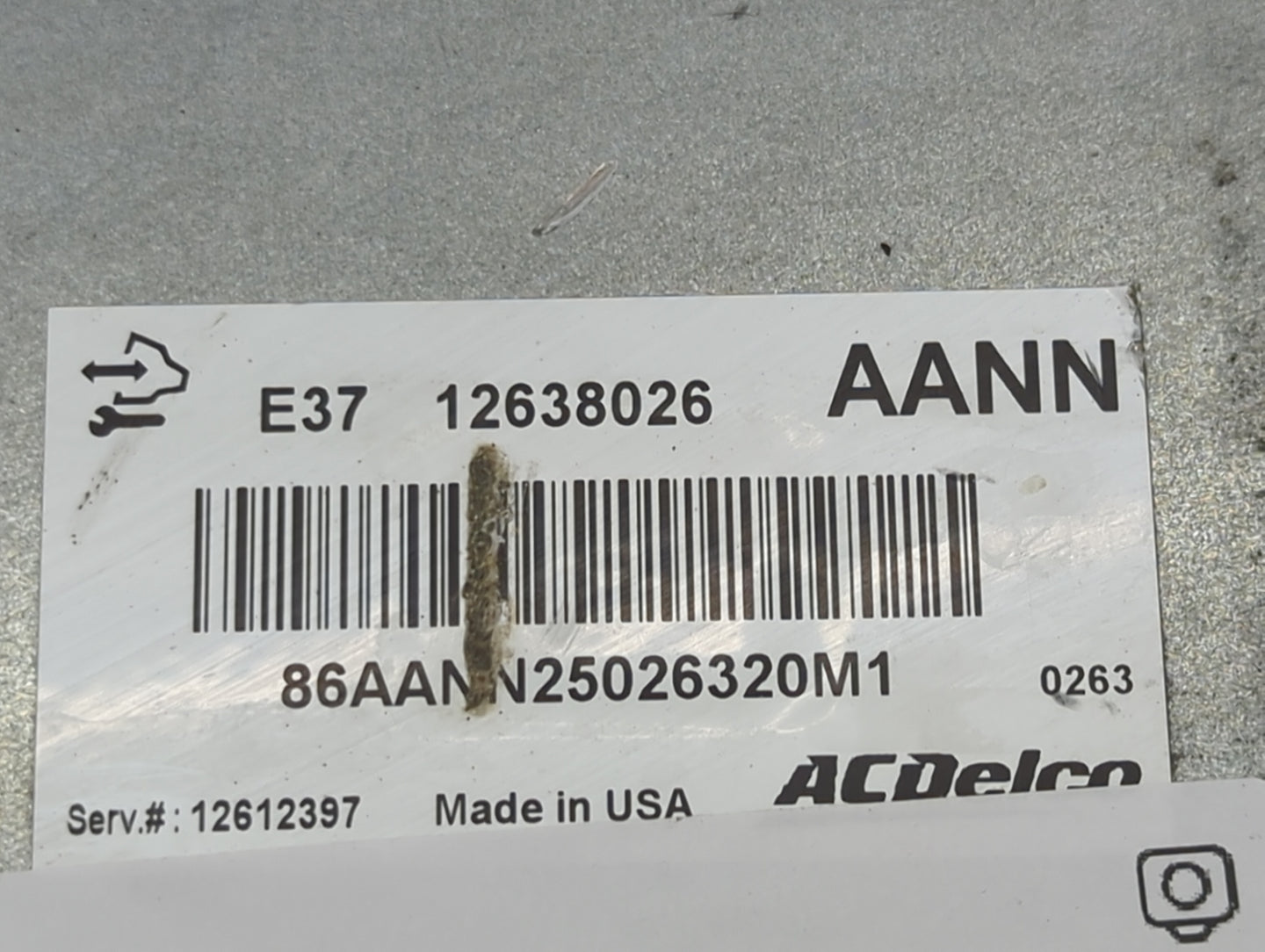 2010-2011 Chevrolet Impala PCM Engine Control Computer ECU ECM PCU OEM P/N:12638026 12612397 Fits OEM Used Auto Parts - Oemu