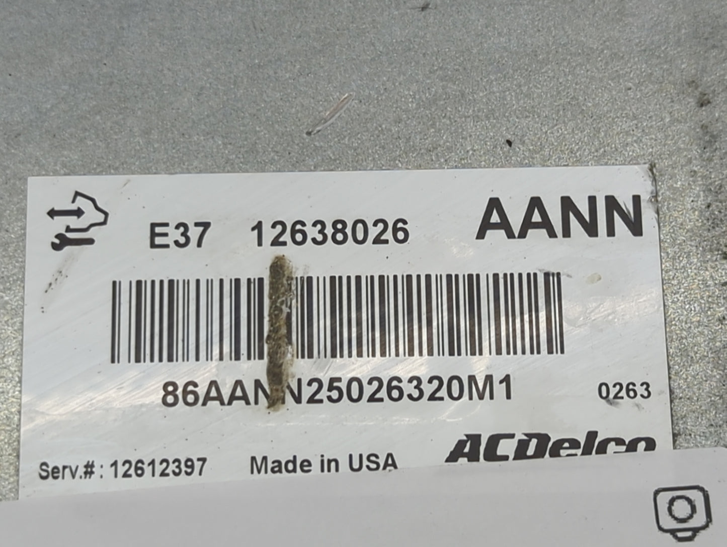 2010-2011 Chevrolet Impala PCM Engine Control Computer ECU ECM PCU OEM P/N:12638026 12612397 Fits OEM Used Auto Parts - Oemu