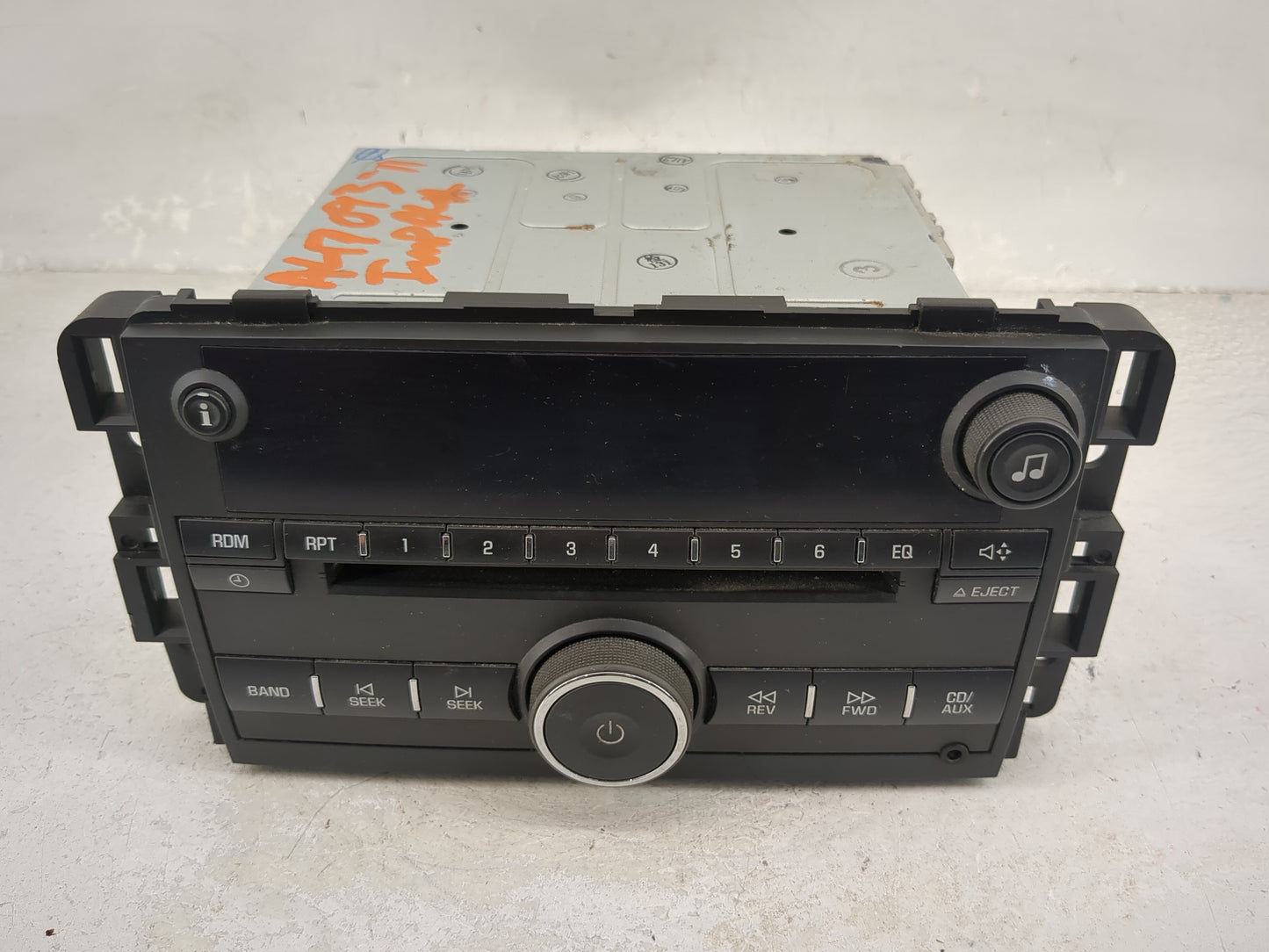 2009-2016 Chevrolet Impala Radio AM FM Cd Player Receiver Replacement P/N:20756283 123000-2920A101 Fits OEM Used Auto Parts 