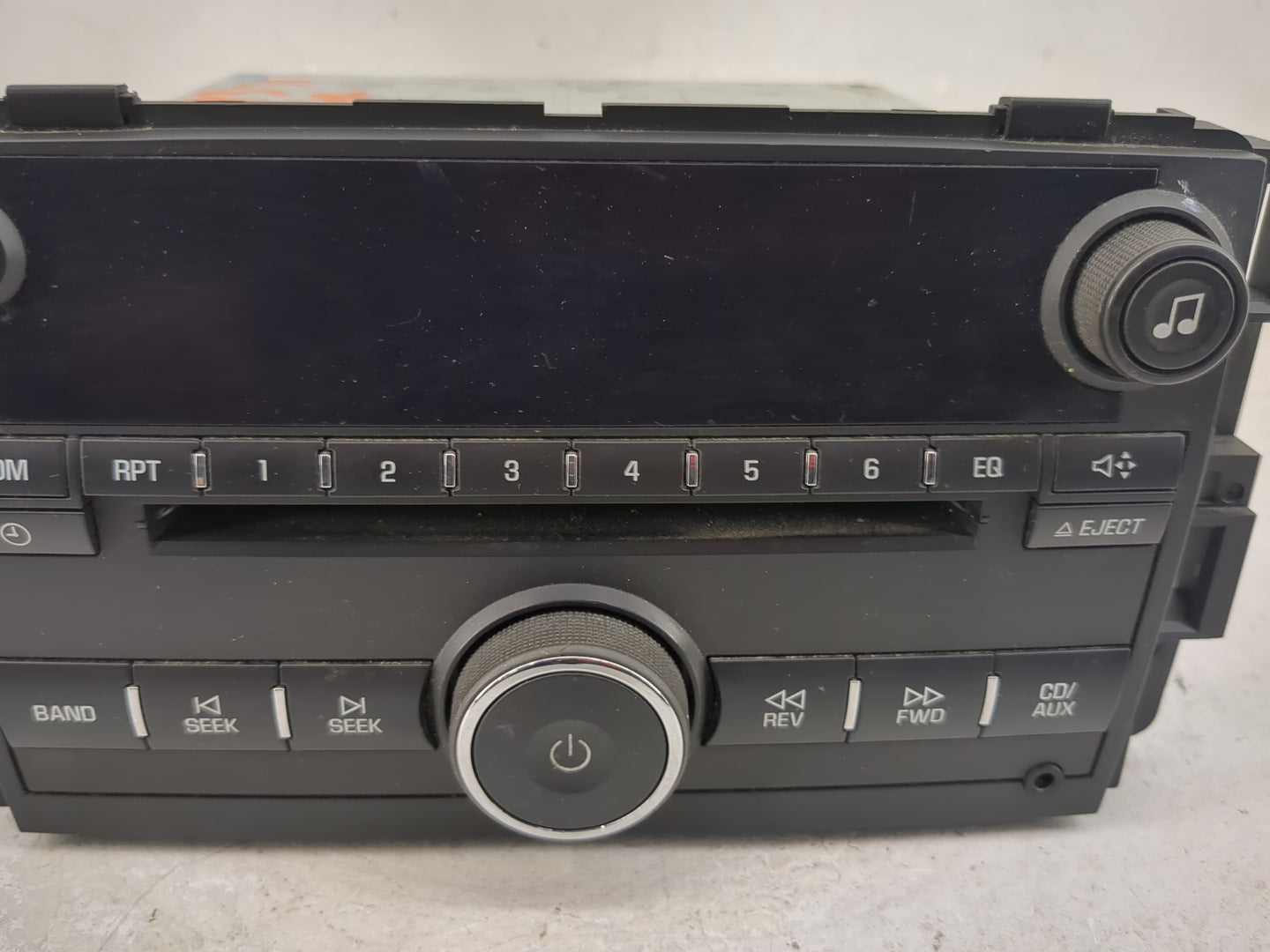 2009-2016 Chevrolet Impala Radio AM FM Cd Player Receiver Replacement P/N:20756283 123000-2920A101 Fits OEM Used Auto Parts 