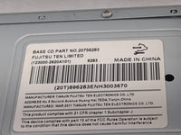 2009-2016 Chevrolet Impala Radio AM FM Cd Player Receiver Replacement P/N:20756283 123000-2920A101 Fits OEM Used Auto Parts 