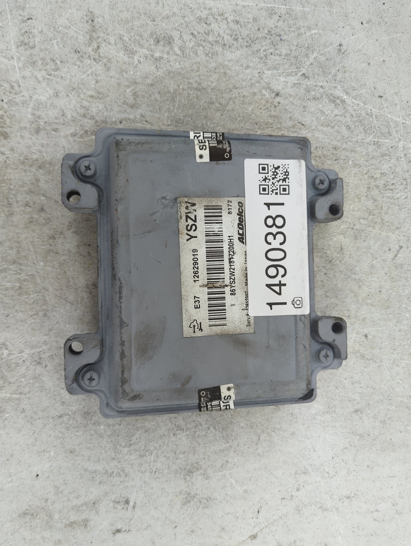 2010-2011 Chevrolet Impala PCM Engine Control Computer ECU ECM PCU OEM P/N:12629019 86YSZW218T7200H1 Fits OEM Used Auto Part