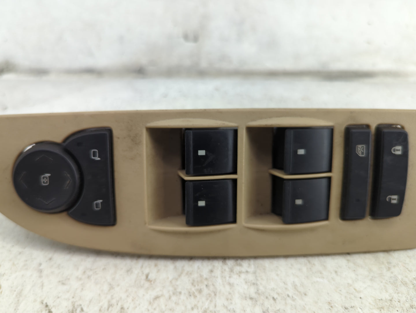 2009-2016 Chevrolet Impala Master Power Window Switch Replacement Driver Side Left P/N:20869850AA F00HJ00583 Fits OEM Used A