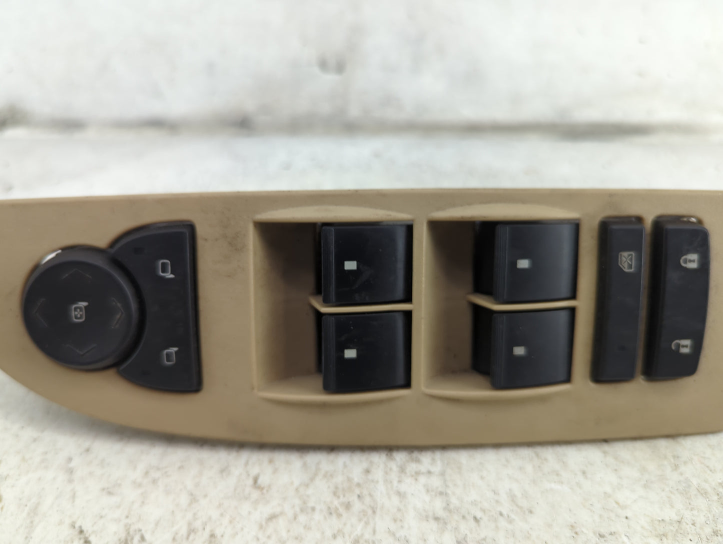 2009-2016 Chevrolet Impala Master Power Window Switch Replacement Driver Side Left P/N:20869850AA F00HJ00583 Fits OEM Used A