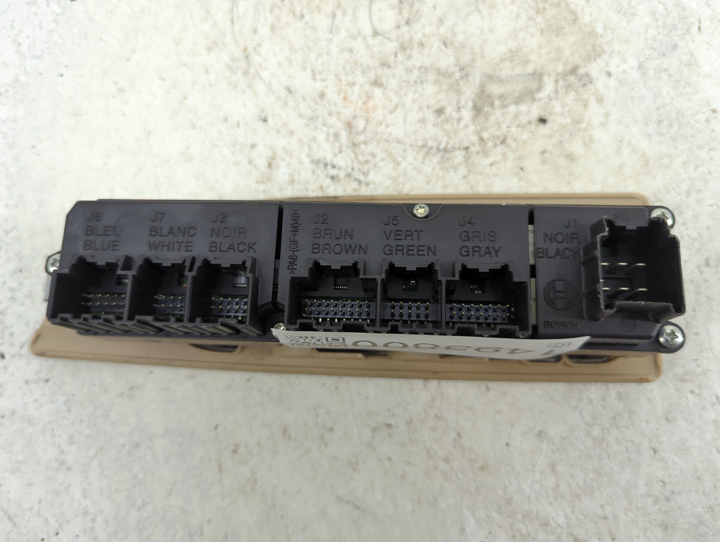 2009-2016 Chevrolet Impala Master Power Window Switch Replacement Driver Side Left P/N:20869850AA F00HJ00583 Fits OEM Used A