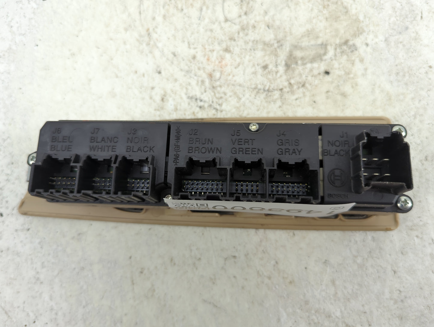 2009-2016 Chevrolet Impala Master Power Window Switch Replacement Driver Side Left P/N:20869850AA F00HJ00583 Fits OEM Used A