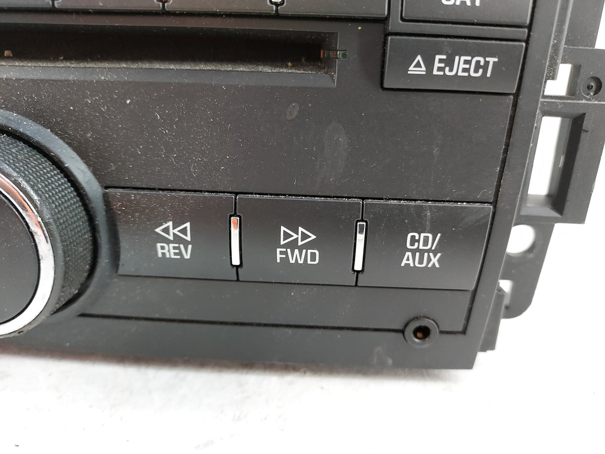 2011-2012 Chevrolet Impala Radio AM FM Cd Player Receiver Replacement P/N:20955156 123000-29700101 Fits Fits 2011 2012 OEM U