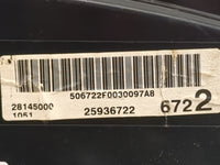 2009-2011 Chevrolet Impala Instrument Cluster Speedometer Gauges P/N:25936722 506722F0030097A8 Miles:92K Fits Fits 2009 2010