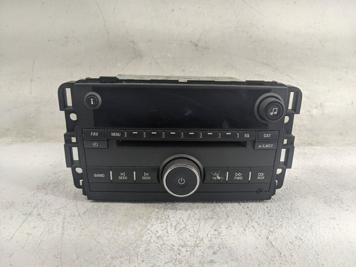 2011-2012 Chevrolet Impala Radio AM FM Cd Player Receiver Replacement P/N:20955156 123000-2970A101 Fits Fits 2011 2012 OEM U