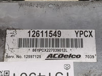 2010-2011 Chevrolet Impala PCM Engine Control Computer ECU ECM PCU OEM P/N:12611549 12597125 Fits 2007 2008 2009 2010 2011 2