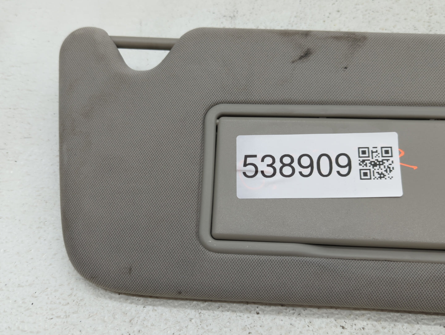 2006-2016 Chevrolet Impala Sun Visor Shade Replacement Passenger Right Mirror Fits OEM Used Auto Parts - Oemusedautoparts1.c