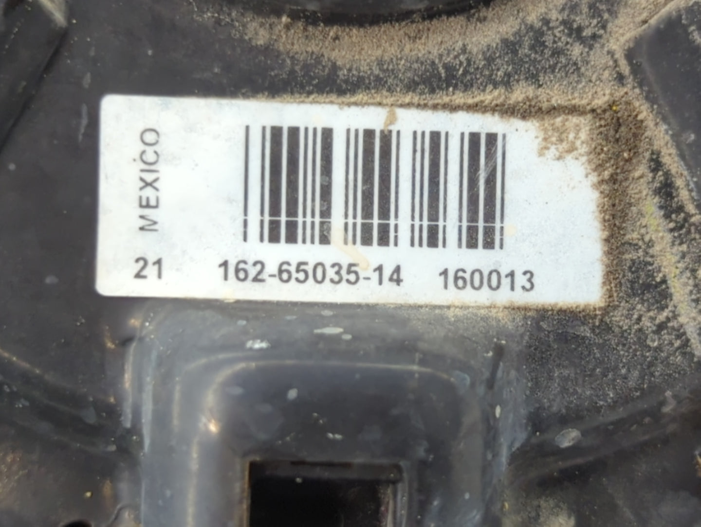2006-2011 Chevrolet Impala Left Radiator Fan Motor Assembly Black - Oemusedautoparts1.com