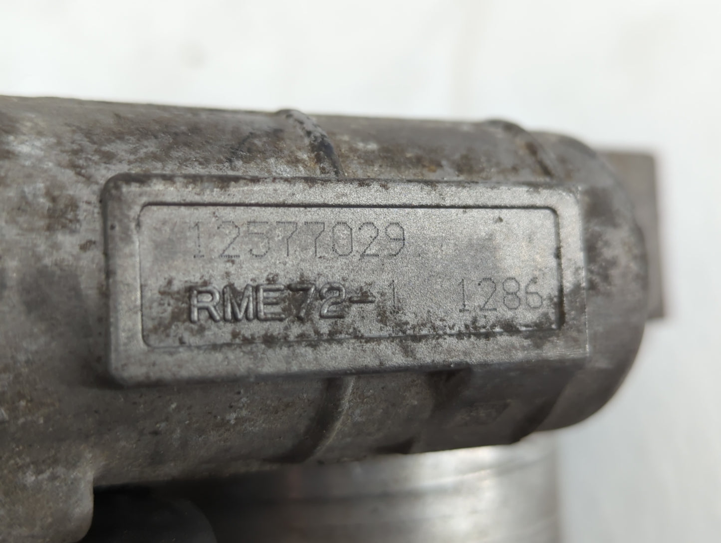 2006-2011 Chevrolet Impala Throttle Body P/N:RME-72-1 12577029 Fits Fits 2006 2007 2008 2009 2010 2011 OEM Used Auto Parts -