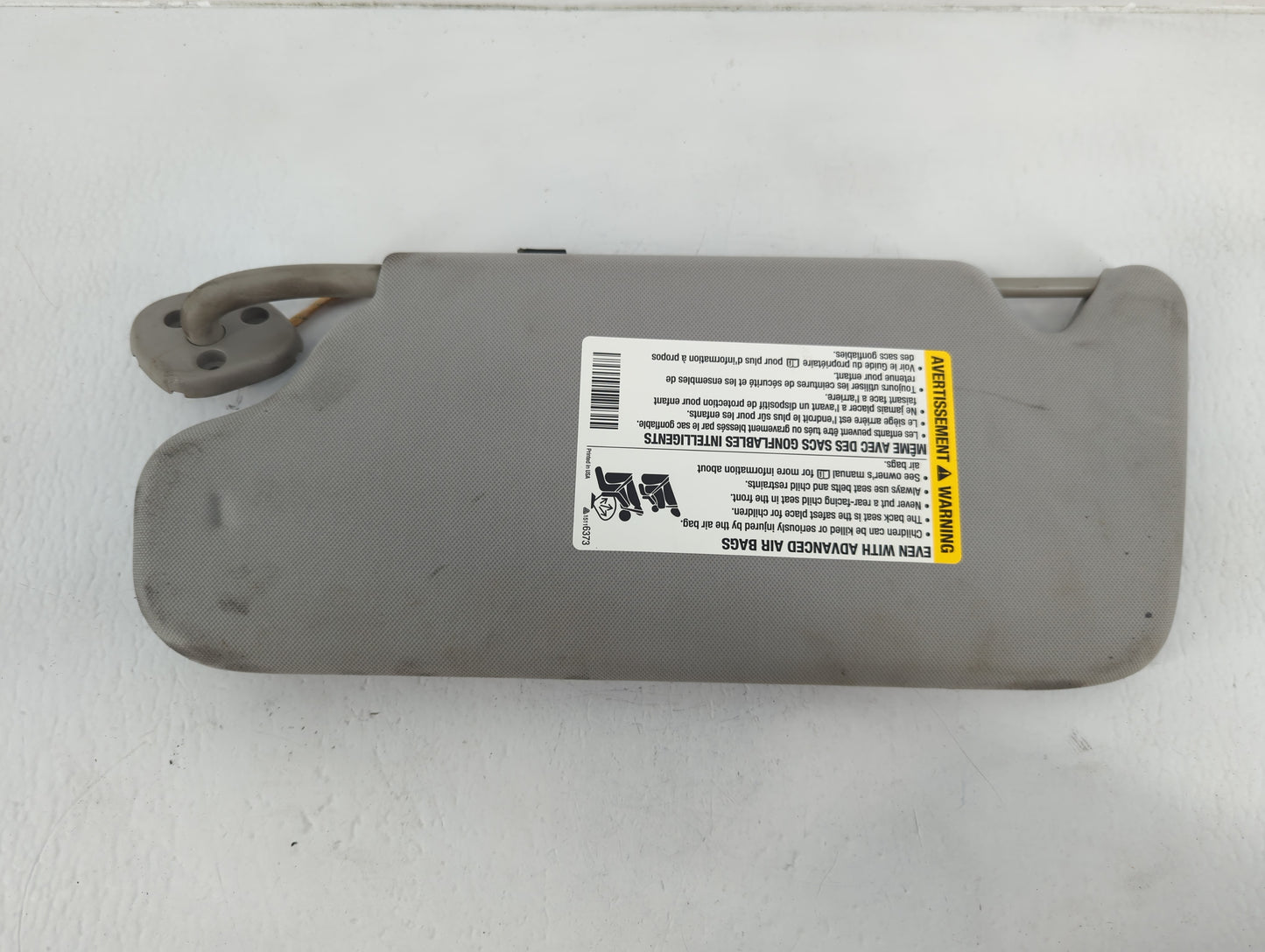 2006-2016 Chevrolet Impala Sun Visor Shade Replacement Passenger Right Mirror Fits OEM Used Auto Parts - Oemusedautoparts1.c