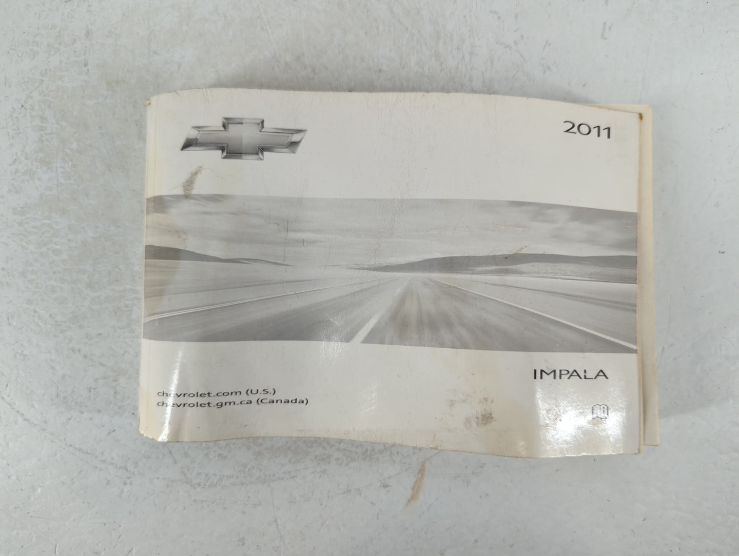 2011 Chevrolet Impala Owners Manual Book Guide P/N:20782813 B OEM Used Auto Parts - Oemusedautoparts1.com