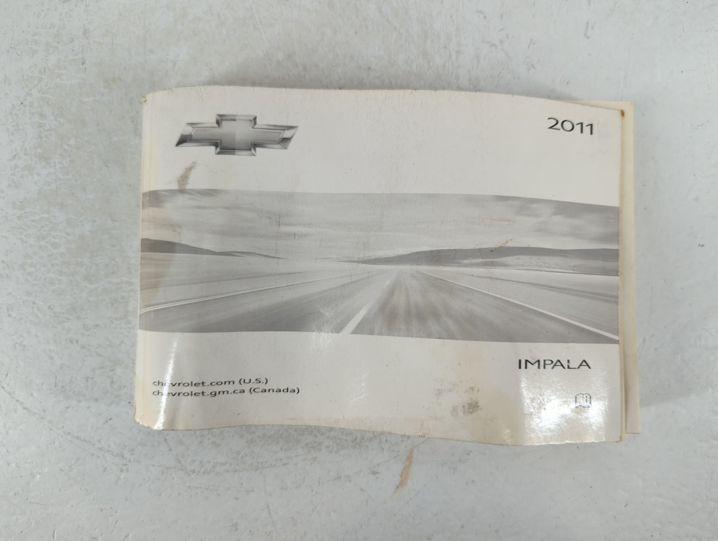 2011 Chevrolet Impala Owners Manual Book Guide P/N:20782813 B OEM Used Auto Parts - Oemusedautoparts1.com