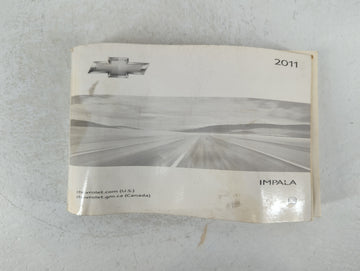 2011 Chevrolet Impala Owners Manual Book Guide P/N:20782813 B OEM Used Auto Parts - Oemusedautoparts1.com