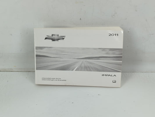 2011 Chevrolet Impala Owners Manual Book Guide P/N:20782813 A OEM Used Auto Parts - Oemusedautoparts1.com