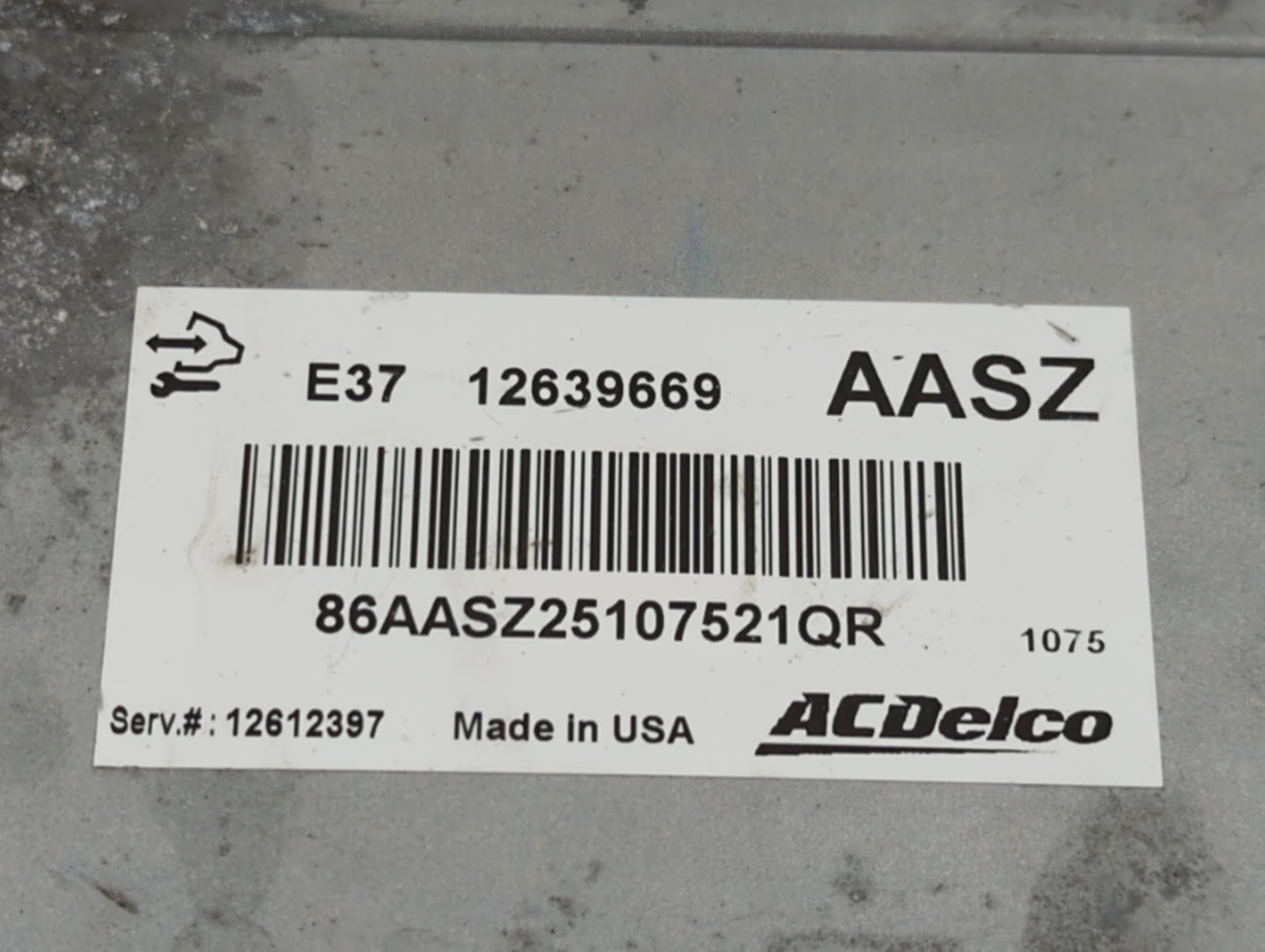 2010-2011 Chevrolet Impala PCM Engine Control Computer ECU ECM PCU OEM Fits Fits 2007 2008 2009 2010 2011 2012 OEM Used Auto