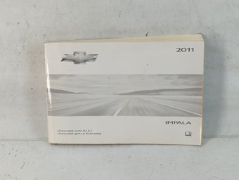 compare product 2011 Chevrolet Impala Owners Manual Book Guide P/N:20782813 B OEM Used Auto Parts