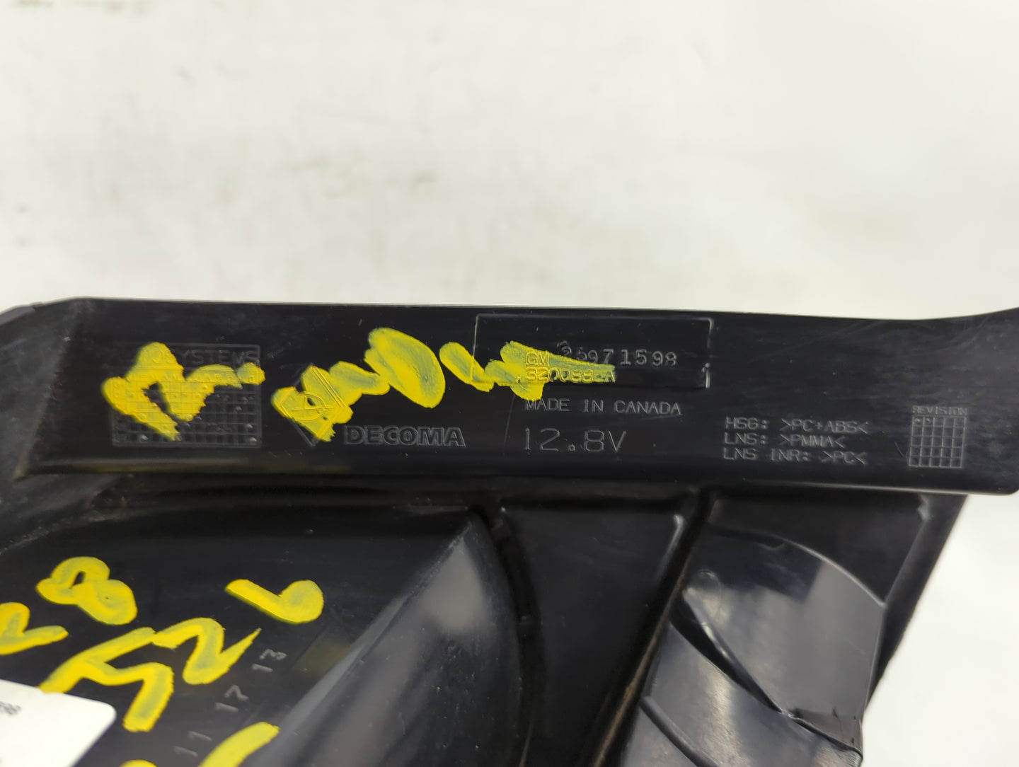 2006-2016 Chevrolet Impala Tail Light Assembly Driver Left OEM Fits Fits 2006 2007 2008 2009 2010 2011 2012 2013 2014 2015 2