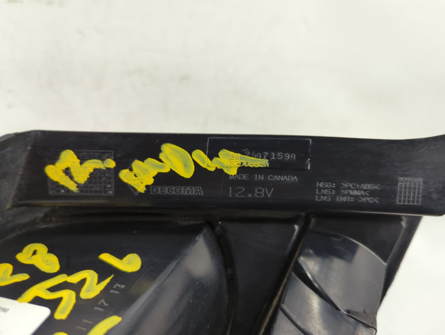 2006-2016 Chevrolet Impala Tail Light Assembly Driver Left OEM Fits Fits 2006 2007 2008 2009 2010 2011 2012 2013 2014 2015 2