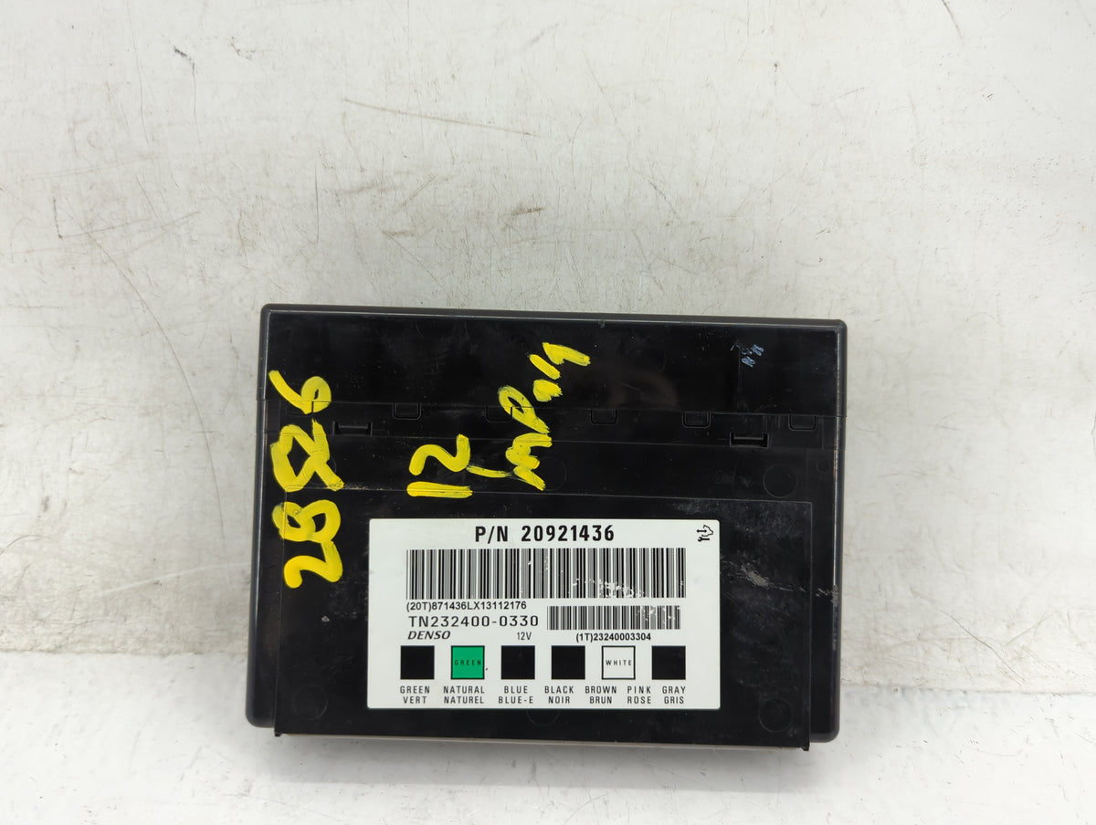 2006-2013 Chevrolet Impala Body Control Module Bcm Inner Cabin Fuse Box 841797 - Oemusedautoparts1.com