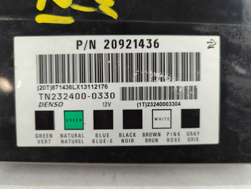 2006-2013 Chevrolet Impala Body Control Module Bcm Inner Cabin Fuse Box