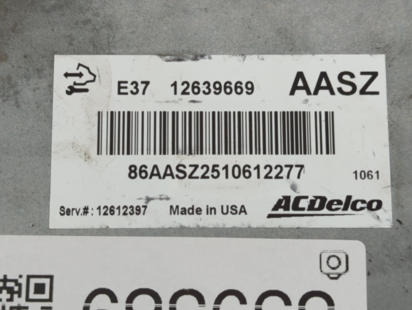 2010-2011 Chevrolet Impala PCM Engine Control Computer ECU ECM PCU OEM P/N:12639669 Fits Fits 2007 2008 2009 2010 2011 2012 