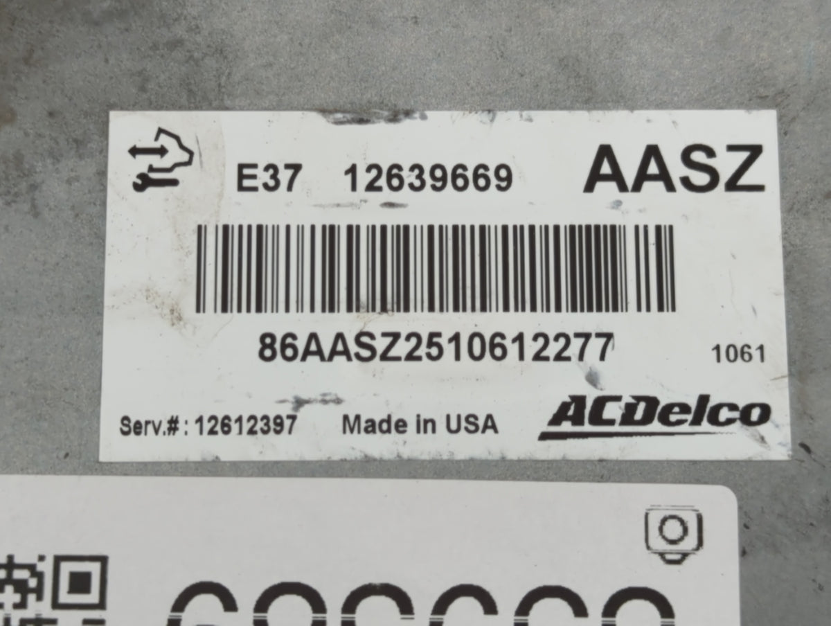 2010-2011 Chevrolet Impala PCM Engine Control Computer ECU ECM PCU OEM P/N:12639669 Fits 2007 2008 2009 2010 2011 2012 OEM U