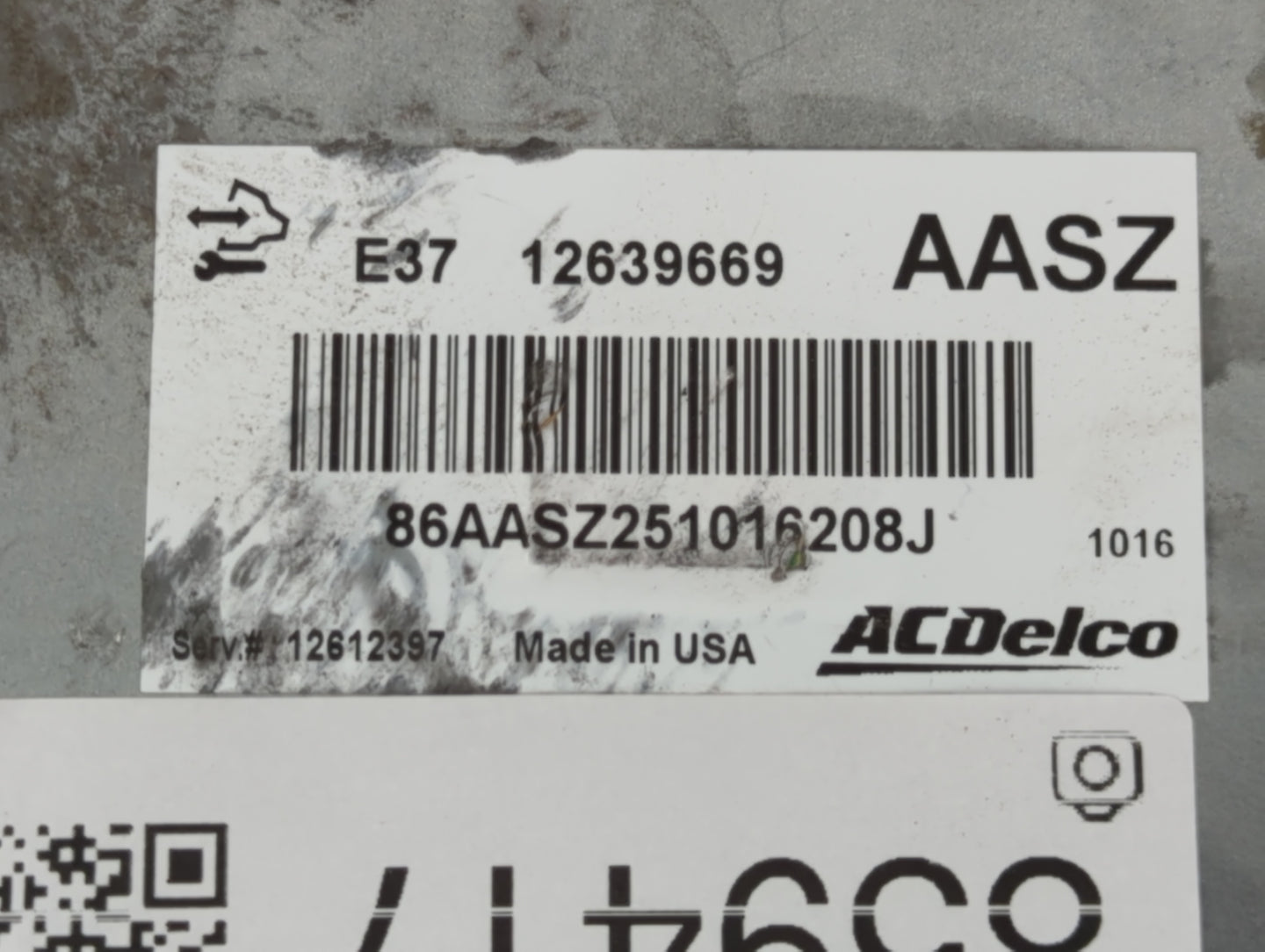 2010-2011 Chevrolet Impala PCM Engine Control Computer ECU ECM PCU OEM P/N:12639669 Fits Fits 2007 2008 2009 2010 2011 2012 