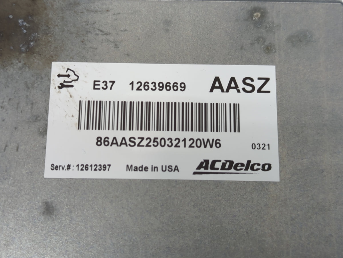 2010-2011 Chevrolet Impala PCM Engine Control Computer ECU ECM PCU OEM P/N:12639669 12612397 Fits OEM Used Auto Parts - Oemu