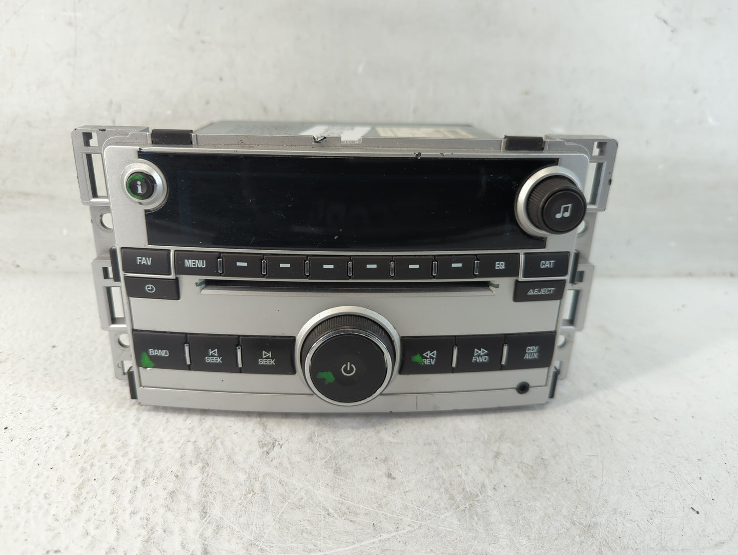 2009-2012 Chevrolet Malibu Radio AM FM Cd Player Receiver Replacement P/N:20919616 Fits Fits 2009 2010 2011 2012 OEM Used Au